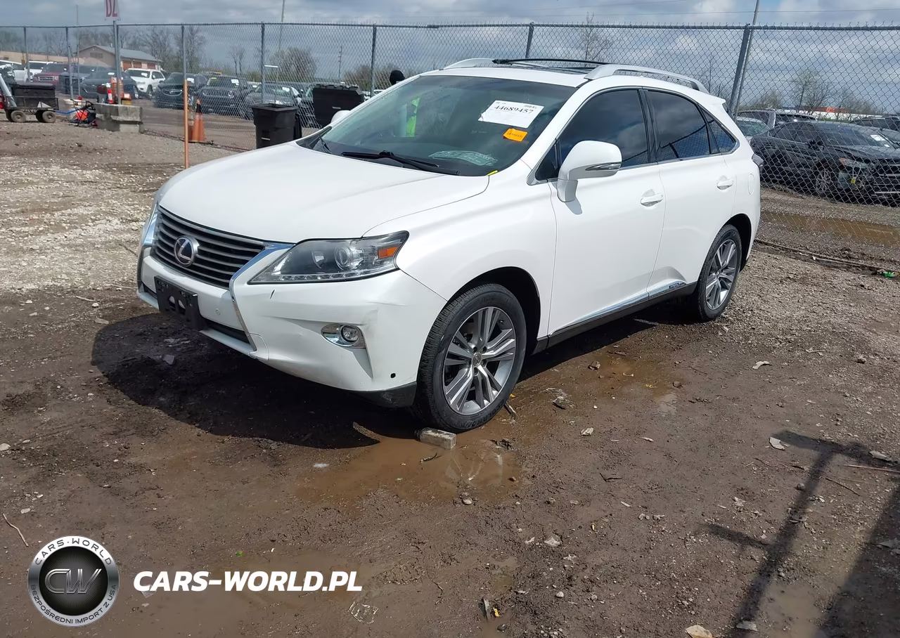 2015 Lexus Rx 450H VIN:2T2BC1BAXFC009231 - 2