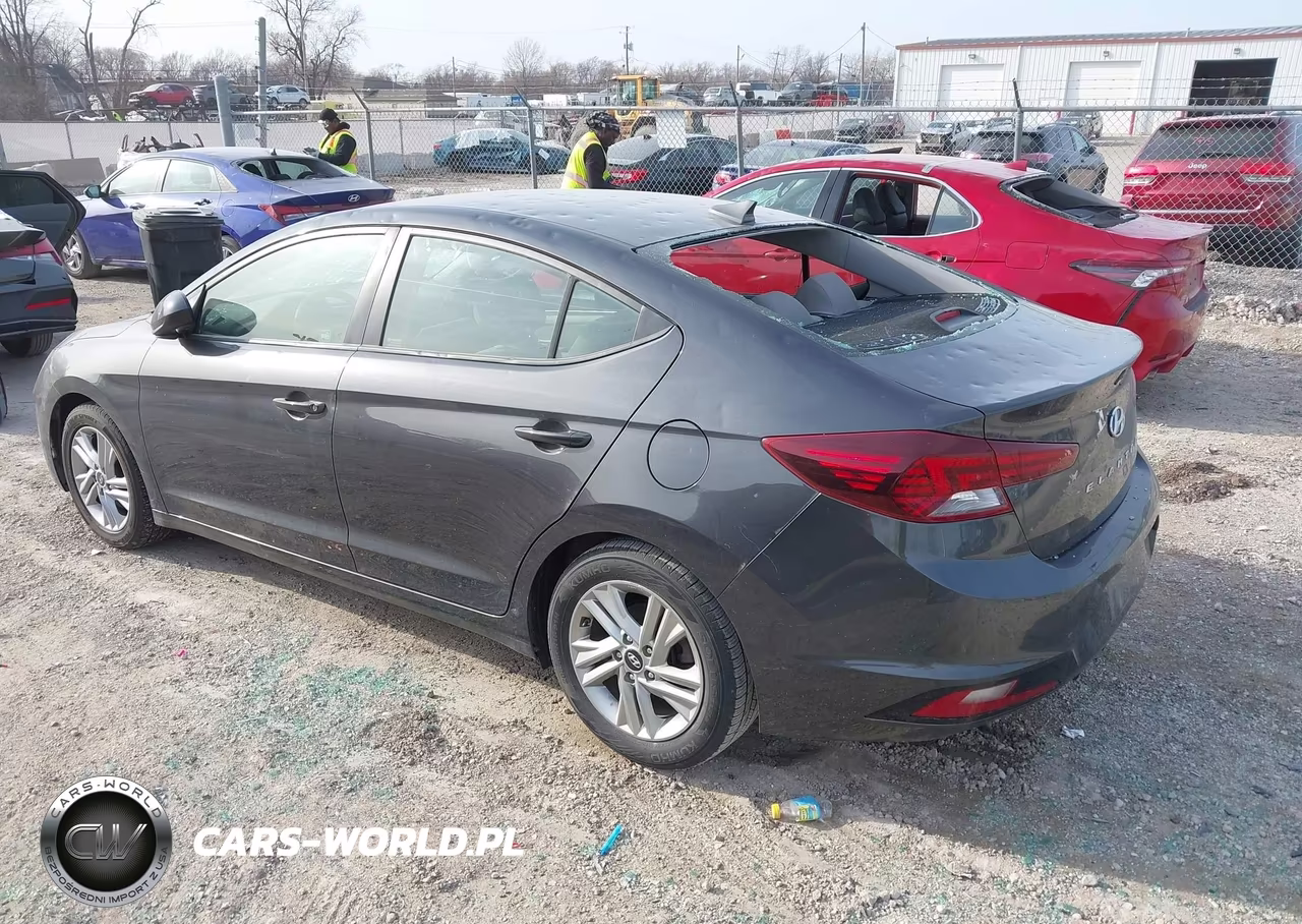 2020 Hyundai Elantra Sel VIN:5NPD84LF9LH633010 - 3