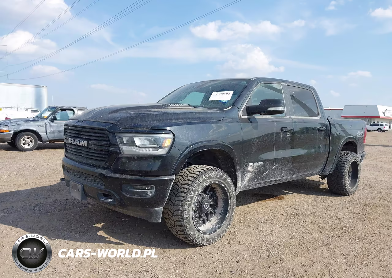 2019 Ram 1500 Laramie 4X4 5'7 Box VIN:1C6SRFJT9KN806989 - 2