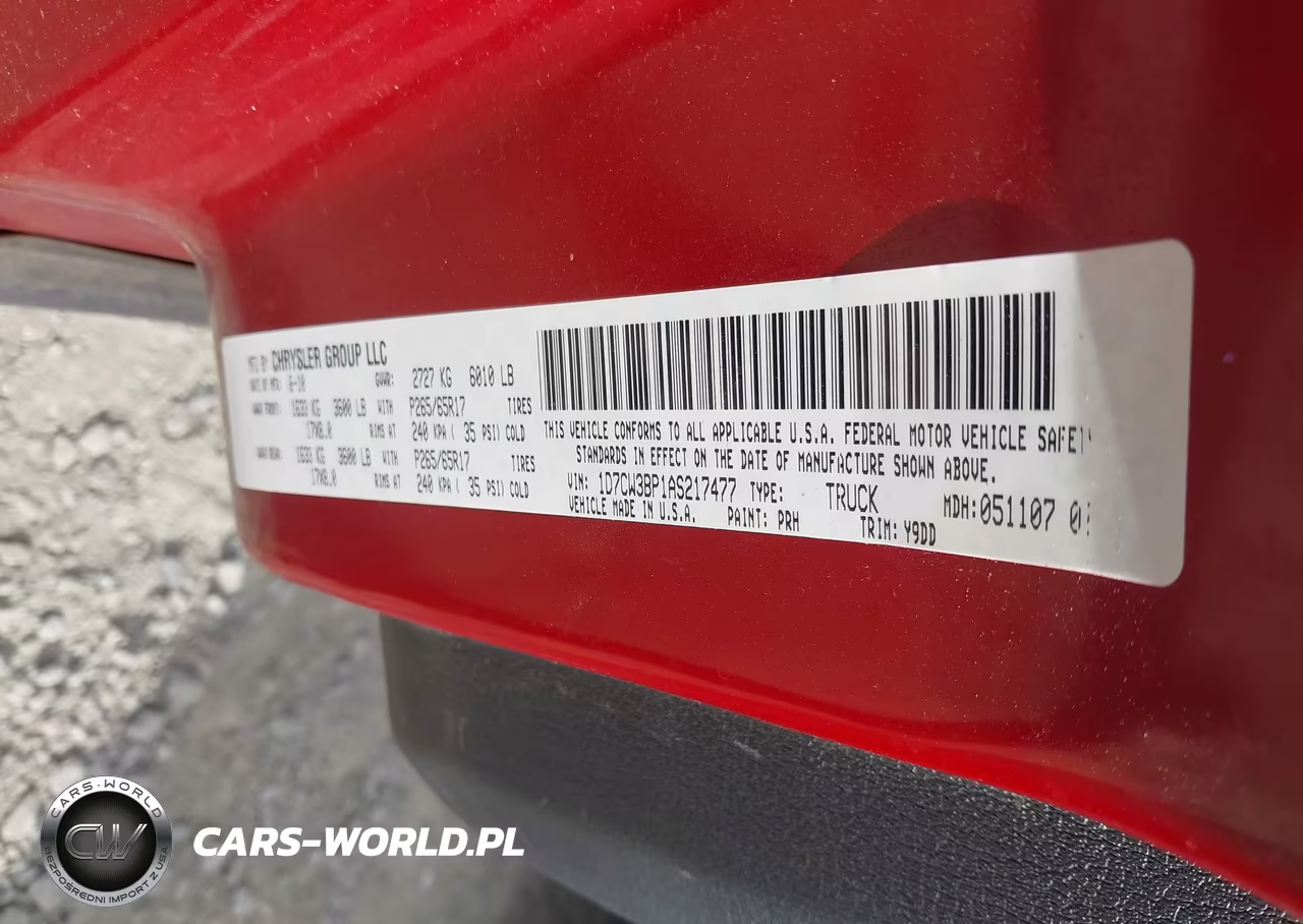 2010 Dodge Dakota Bighorn-Lonestar VIN:1D7CW3BP1AS217477 - 9