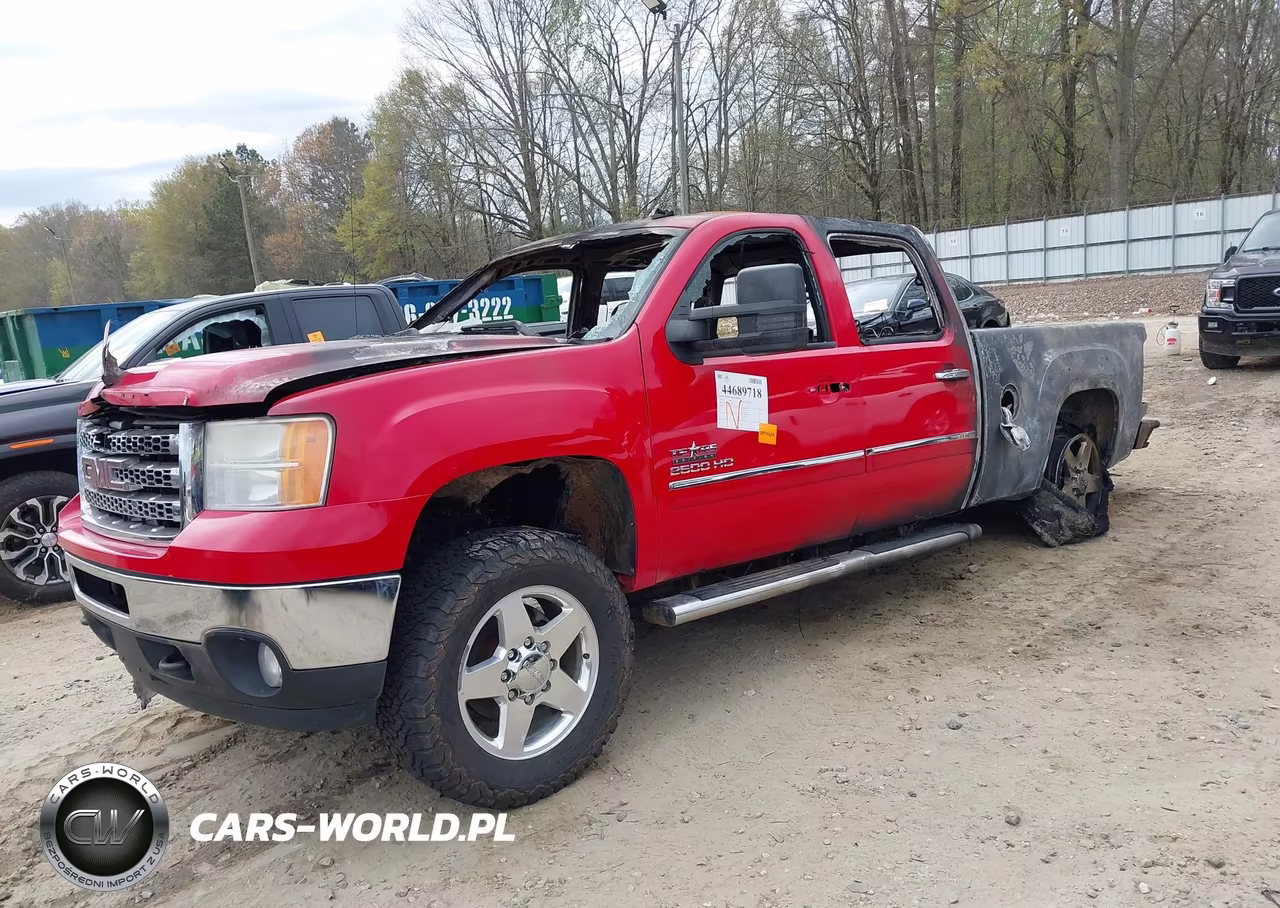2012 GMC Sierra 2500Hd Sle VIN:1GT120C8XCF229478 - 2