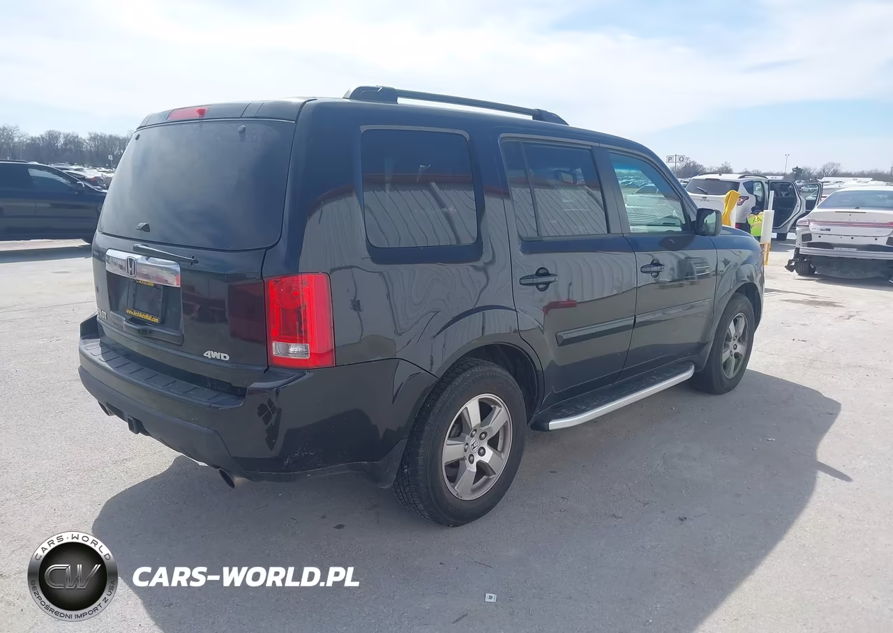2009 Honda Pilot Ex-L VIN:5FNYF48589B015773 - 4