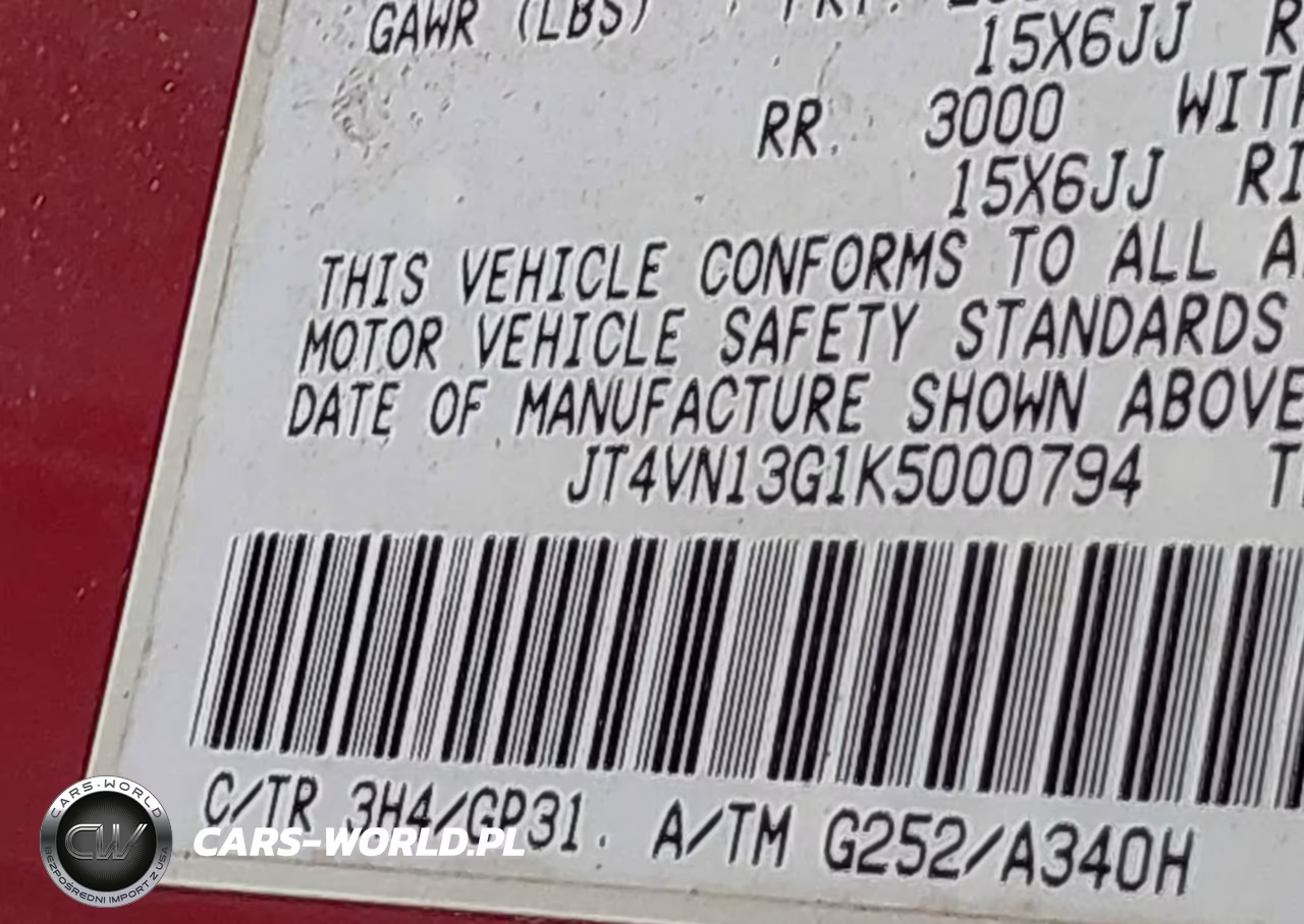 1989 Toyota Pickup 1-2 Ton Ex Long Whlbs Sr5 VIN:JT4VN13G1K5000794 - 9