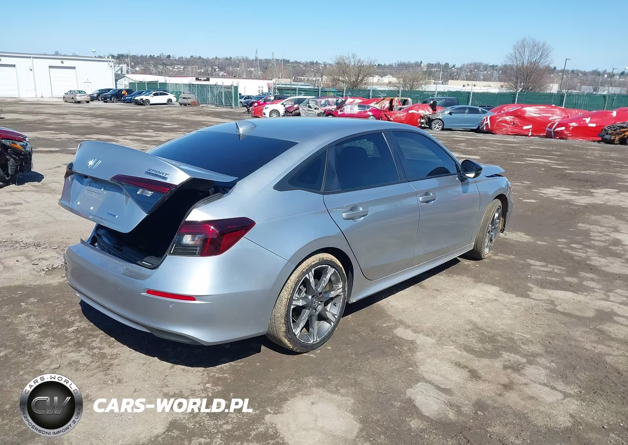 2025 Honda Civic Hybrid Sport-Sport Touring VIN:2HGFE4F82SH345448 - 4