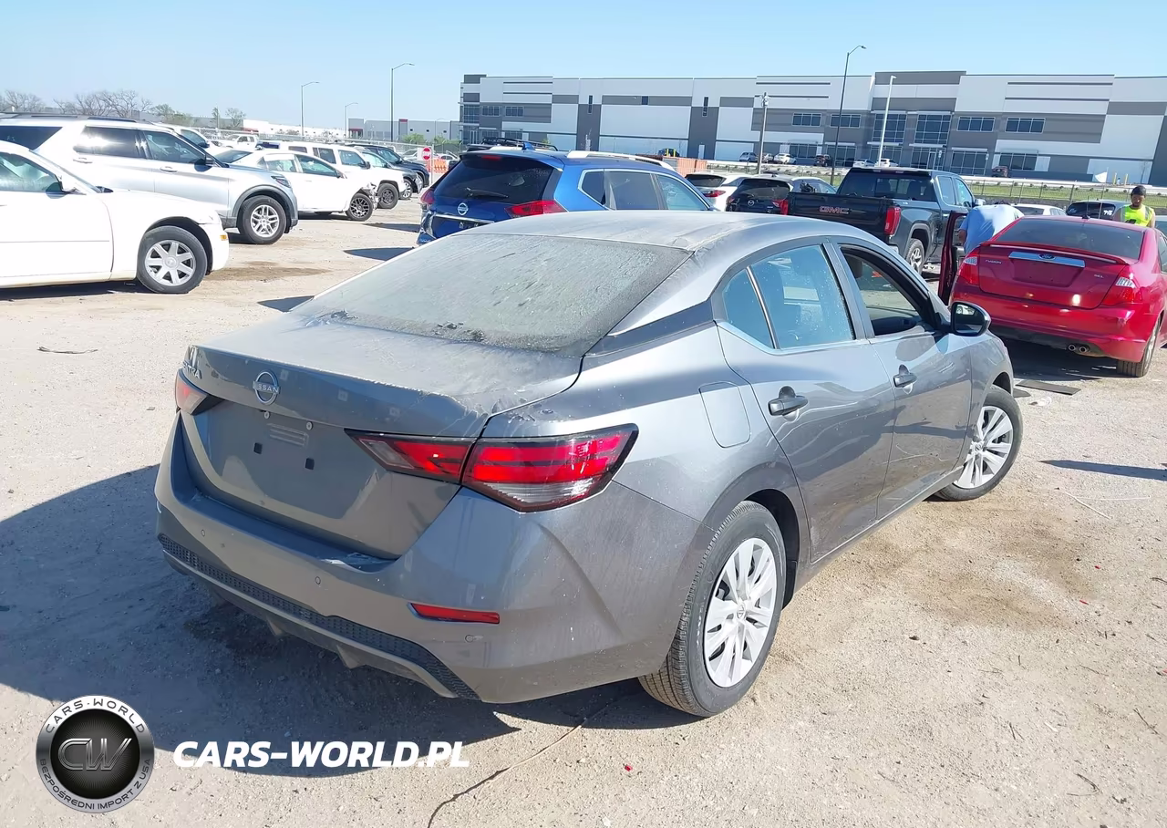 2025 Nissan Sentra S VIN:3N1AB8BV4SY207282 - 4