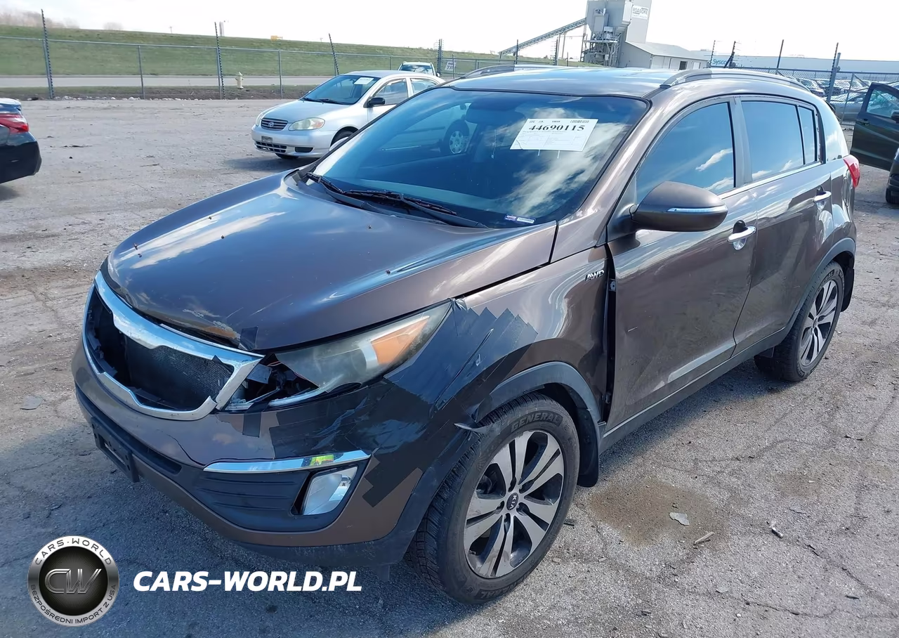 2013 Kia Sportage Ex VIN:KNDPCCA23D7458023 - 2