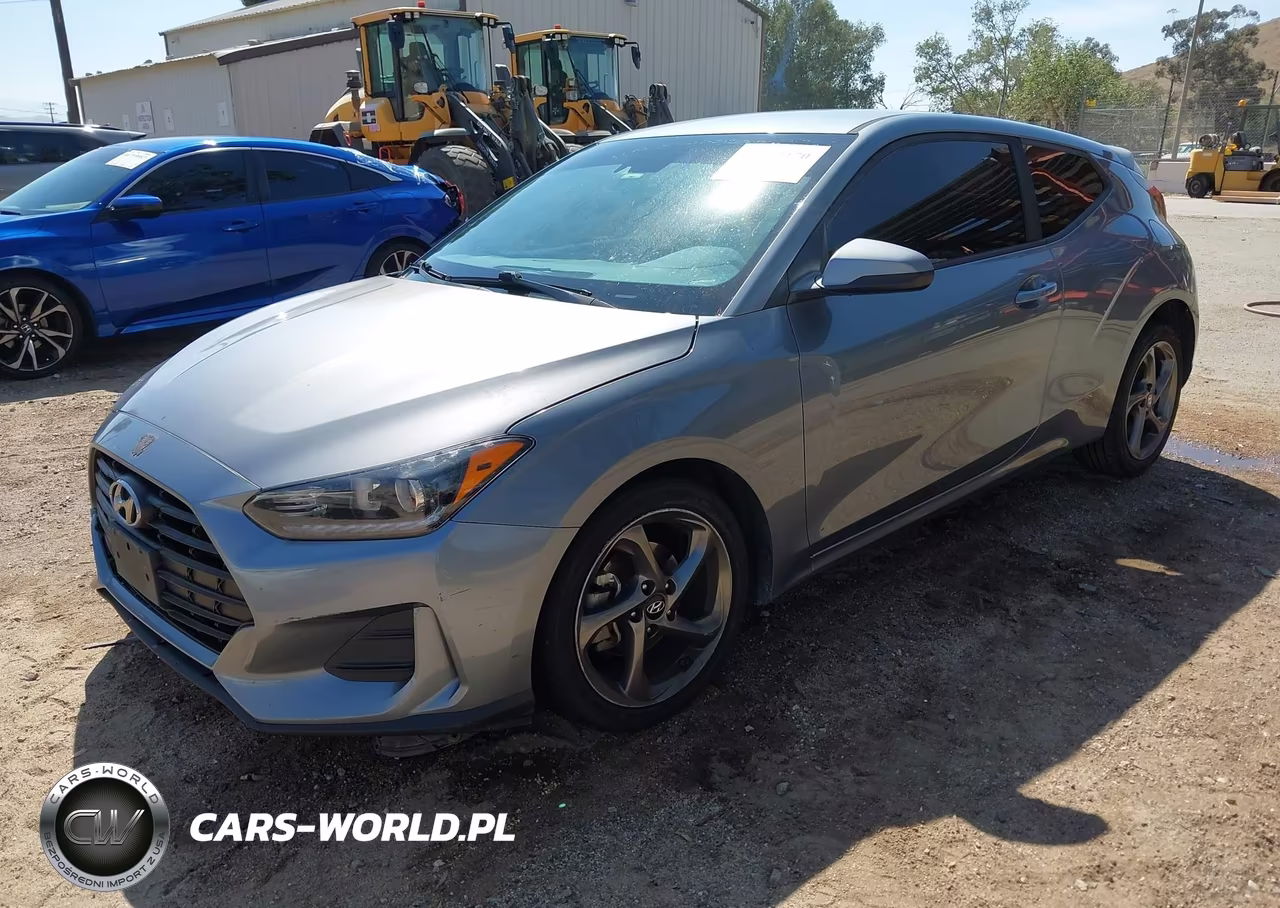 2019 Hyundai Veloster 2.0 VIN:KMHTG6AF2KU018151 - 2