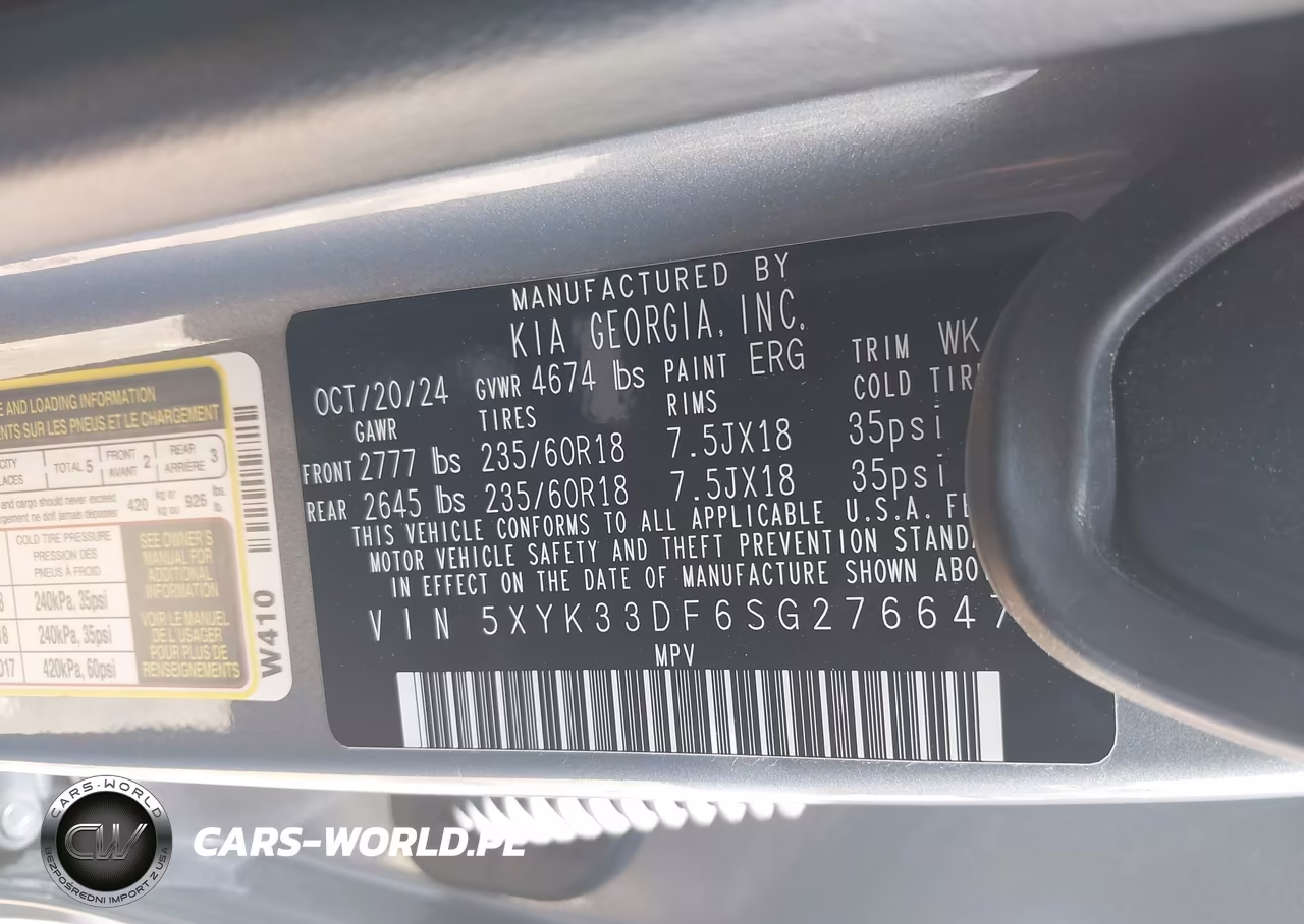 2025 Kia Sportage Ex VIN:5XYK33DF6SG276647 - 9
