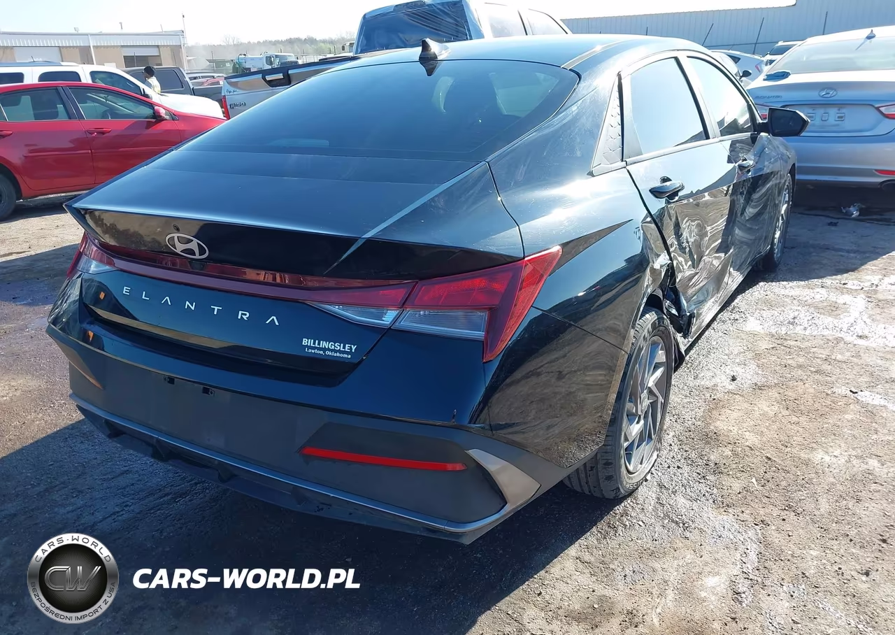 2024 Hyundai Elantra Sel VIN:KMHLM4DG1RU654328 - 4