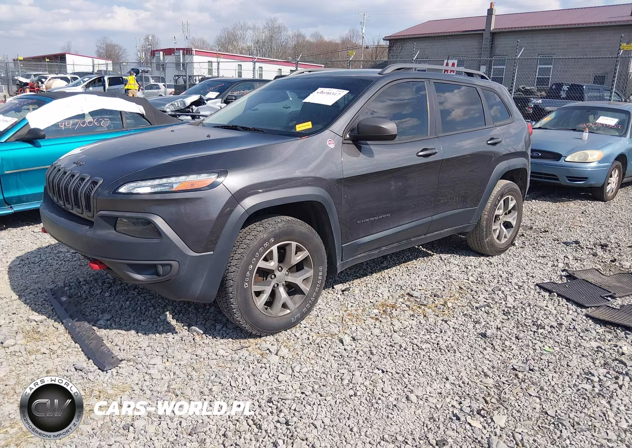 2017 Jeep Cherokee Trailhawk 4X4 VIN:1C4PJMBS8HW591222 - 2