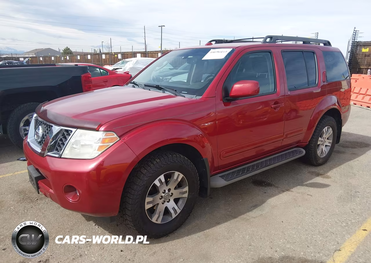 2010 Nissan Pathfinder Se VIN:5N1AR1NBXAC622305 - 2