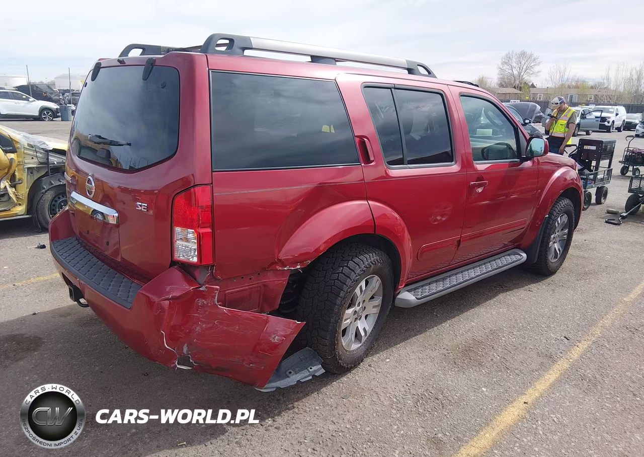 2010 Nissan Pathfinder Se VIN:5N1AR1NBXAC622305 - 4