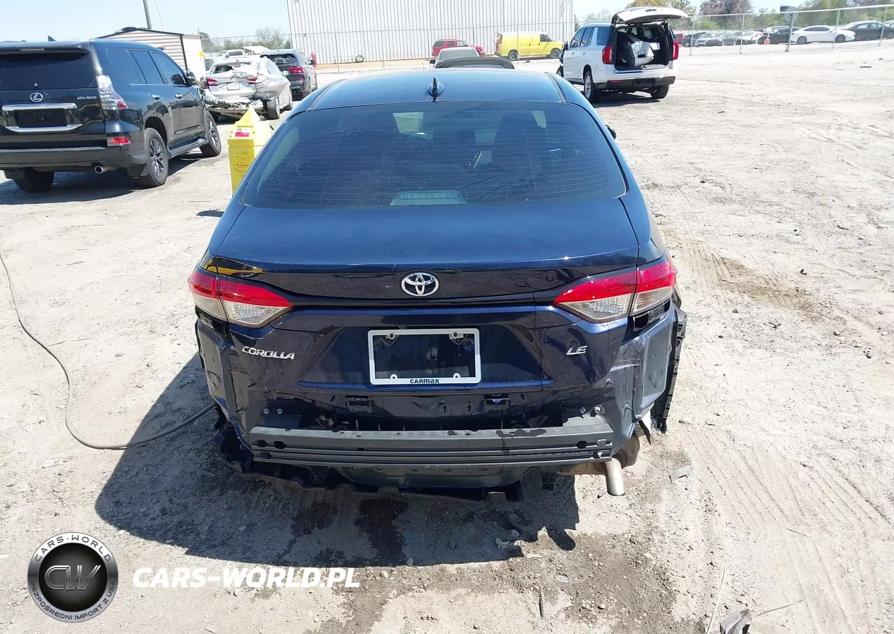 2022 Toyota Corolla Le VIN:5YFEPMAEXNP338859 - 17