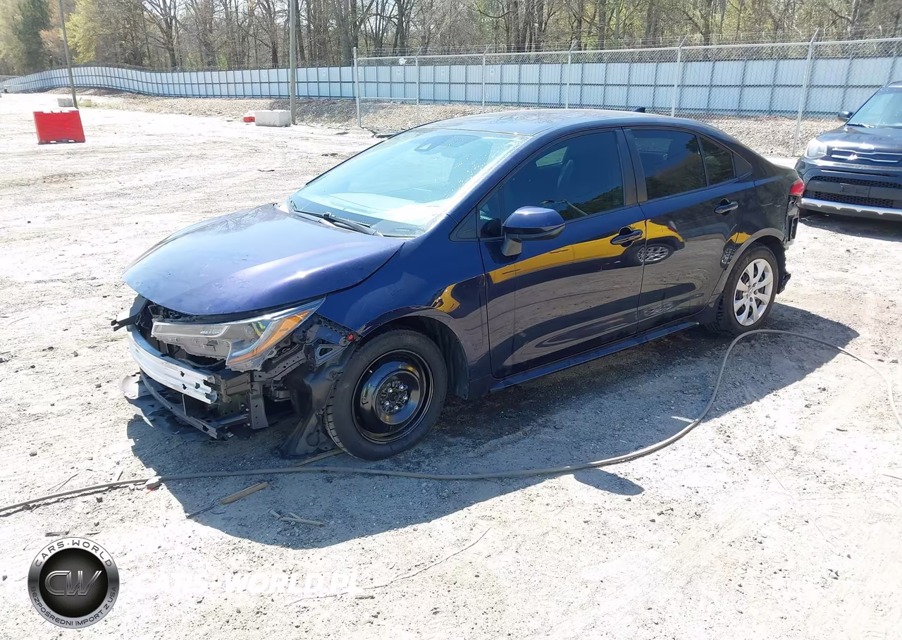 2022 Toyota Corolla Le VIN:5YFEPMAEXNP338859 - 2