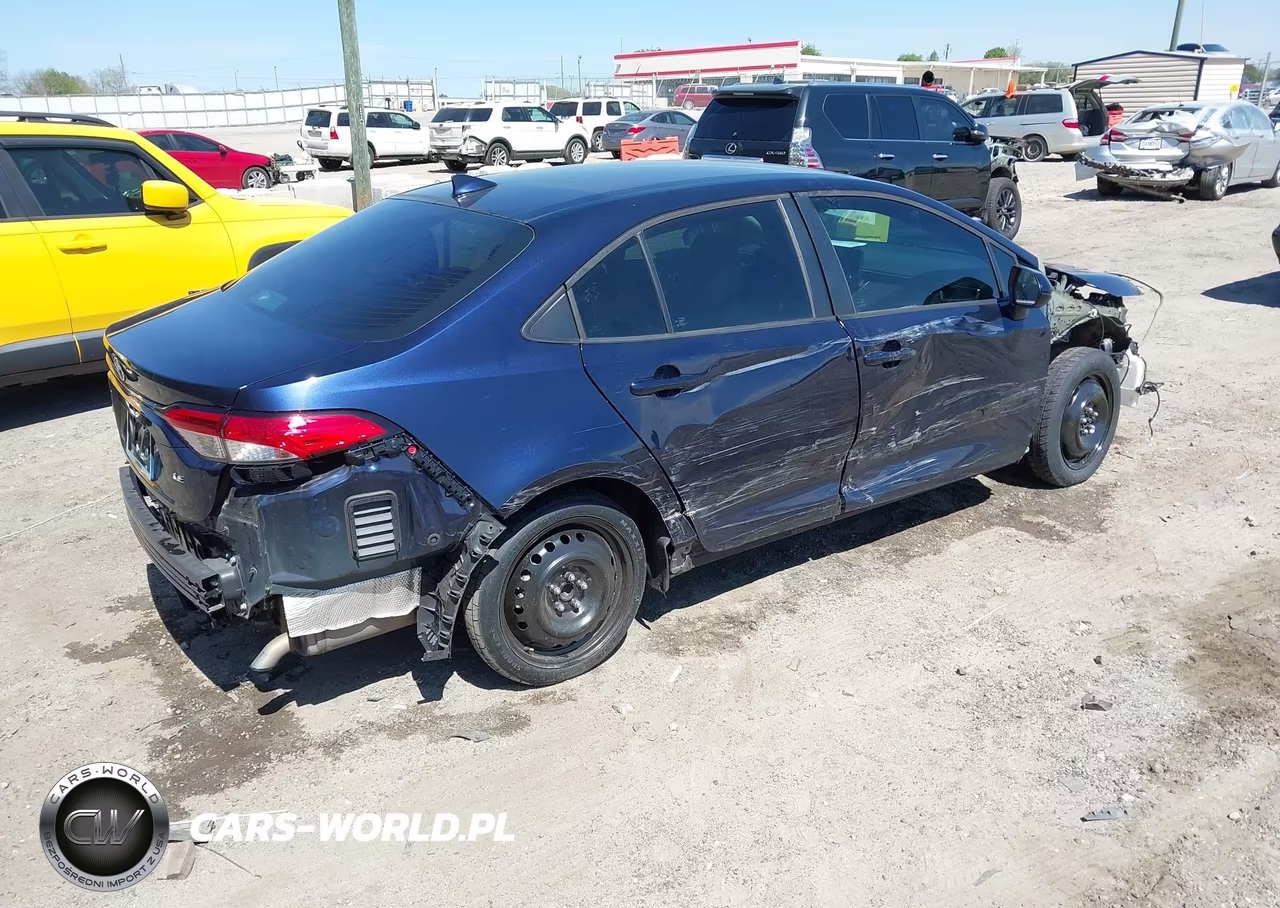 2022 Toyota Corolla Le VIN:5YFEPMAEXNP338859 - 4