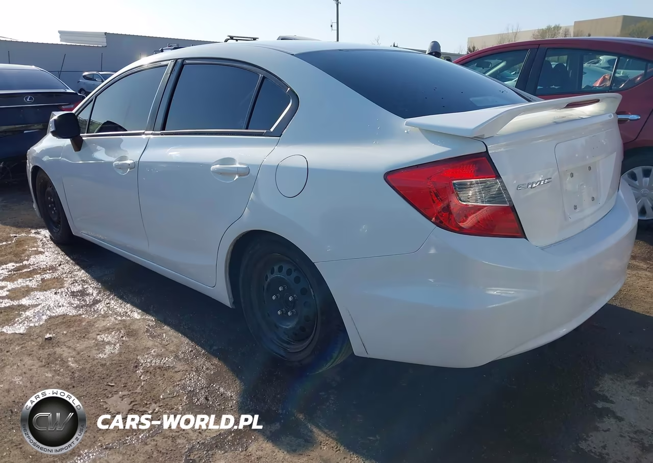 2012 Honda Civic Lx VIN:2HGFB2F56CH597613 - 3
