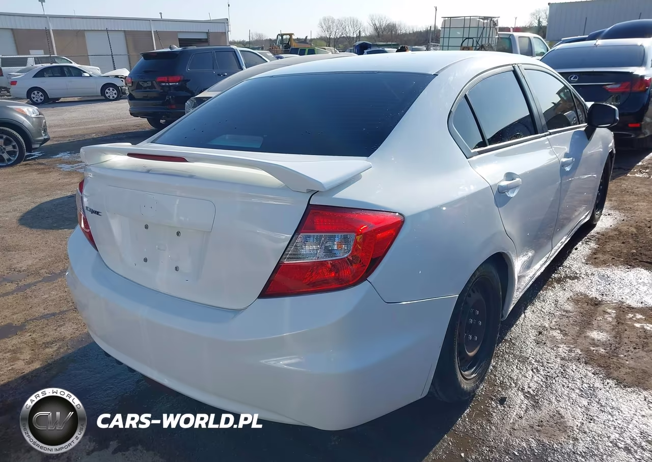 2012 Honda Civic Lx VIN:2HGFB2F56CH597613 - 4