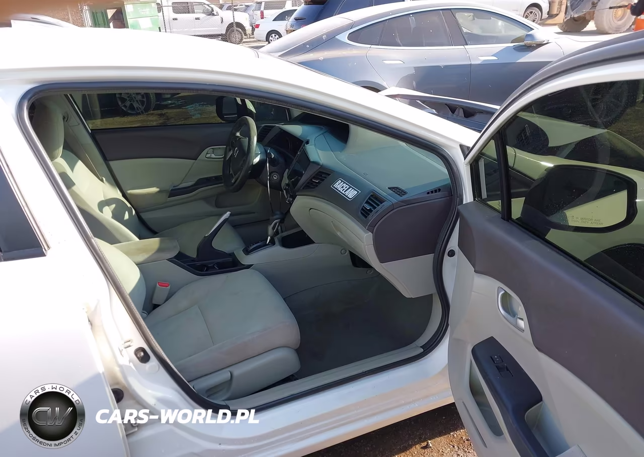 2012 Honda Civic Lx VIN:2HGFB2F56CH597613 - 5