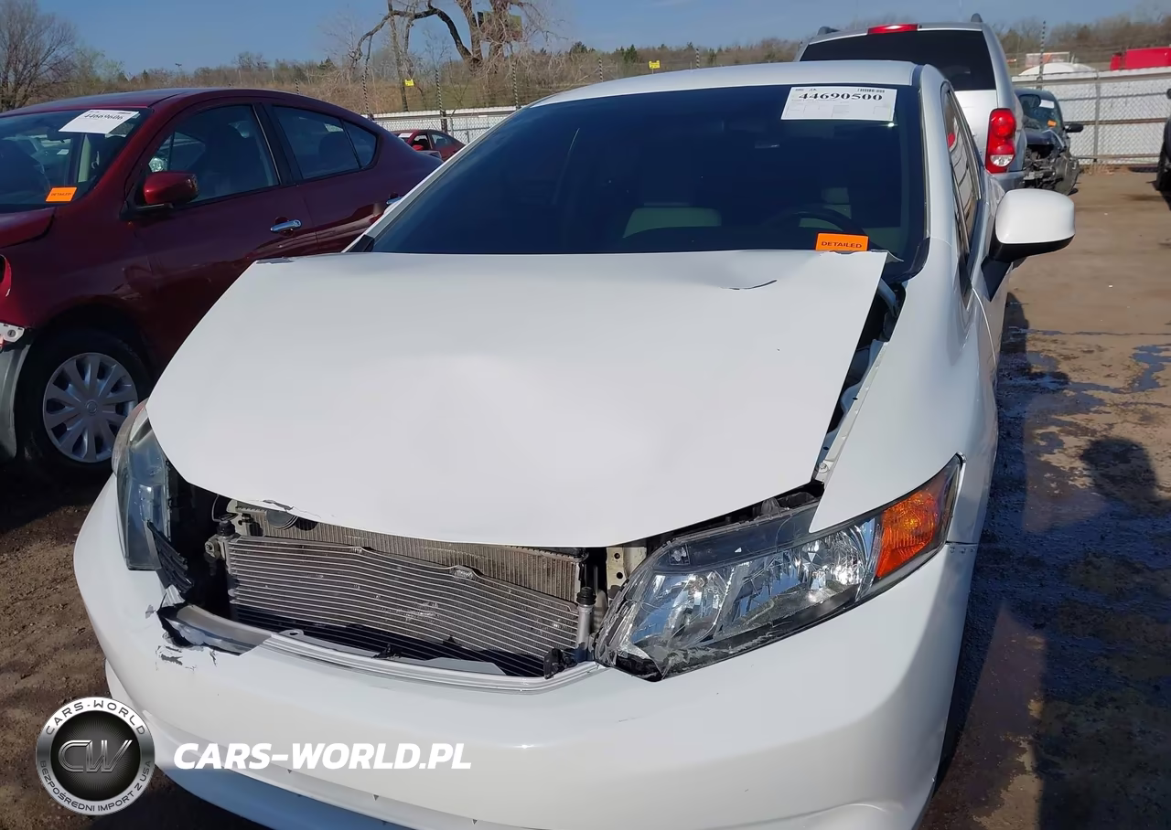 2012 Honda Civic Lx VIN:2HGFB2F56CH597613 - 6