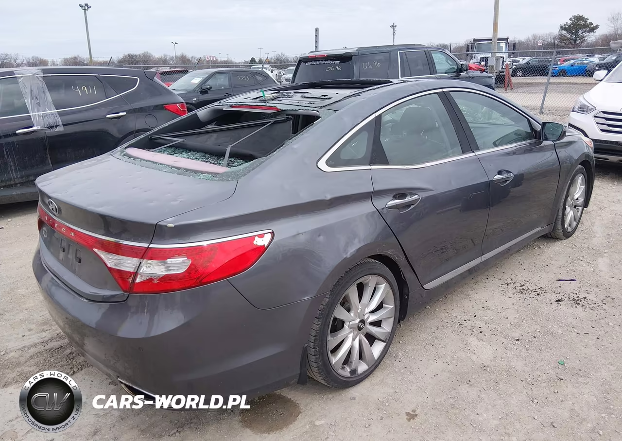 2013 Hyundai Azera VIN:KMHFH4JG3DA198011 - 4