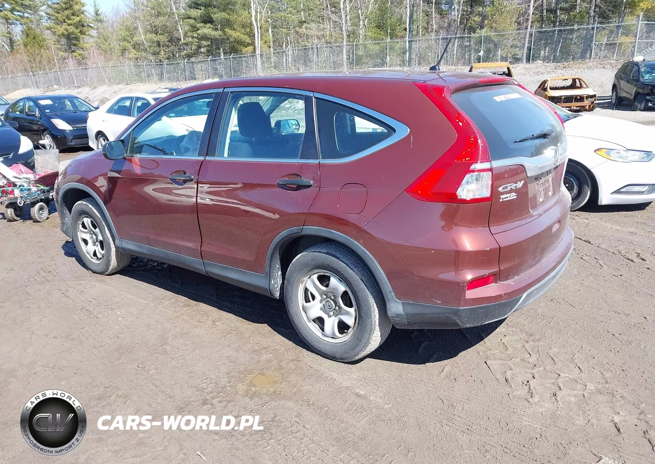 2015 Honda Cr-V Lx VIN:5J6RM4H35FL101683 - 3