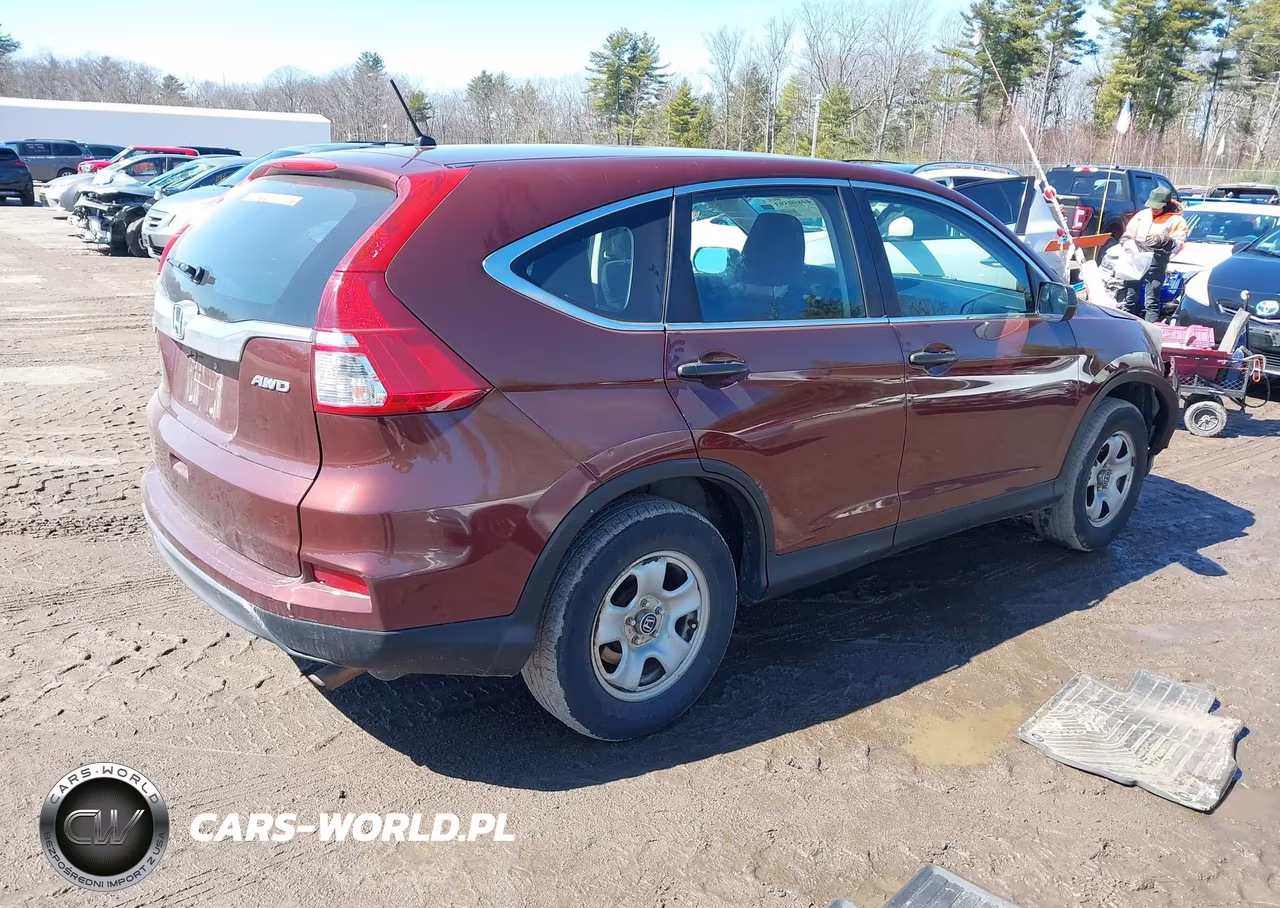 2015 Honda Cr-V Lx VIN:5J6RM4H35FL101683 - 4