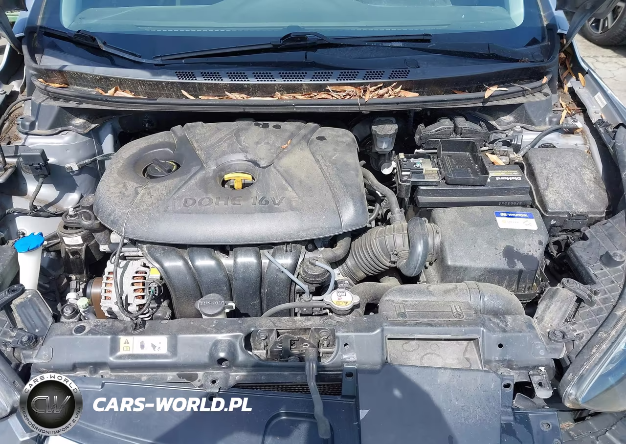 2013 Hyundai Elantra Gls VIN:KMHDH4AE0DU665616 - 10