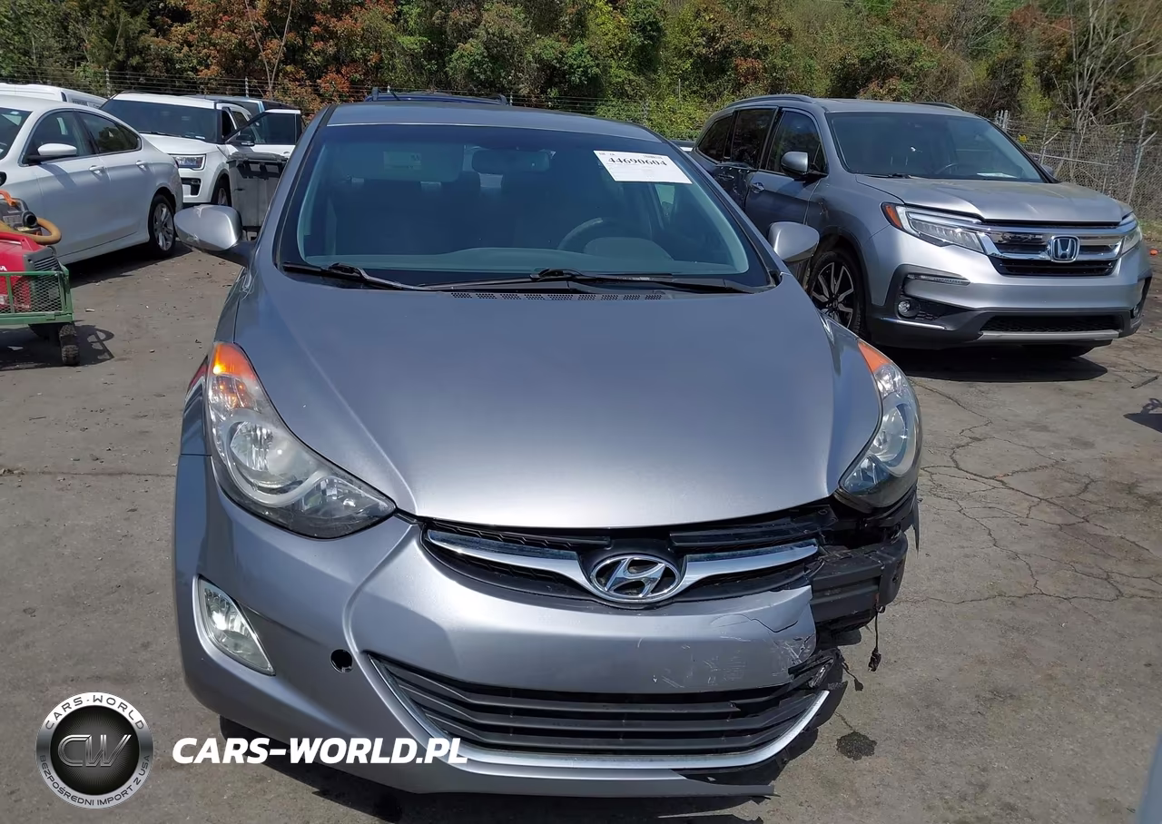 2013 Hyundai Elantra Gls VIN:KMHDH4AE0DU665616 - 12