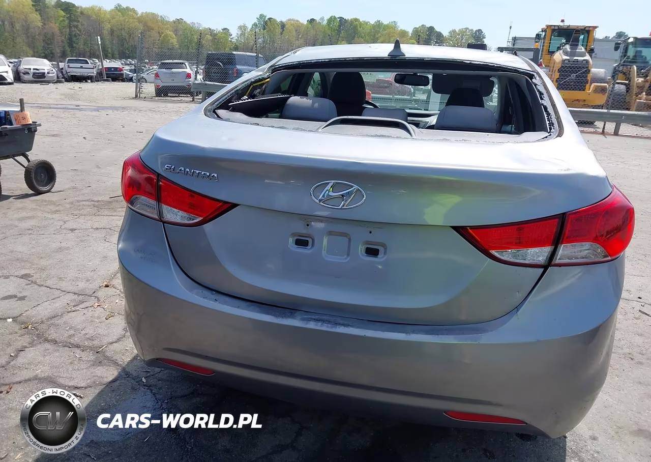 2013 Hyundai Elantra Gls VIN:KMHDH4AE0DU665616 - 16