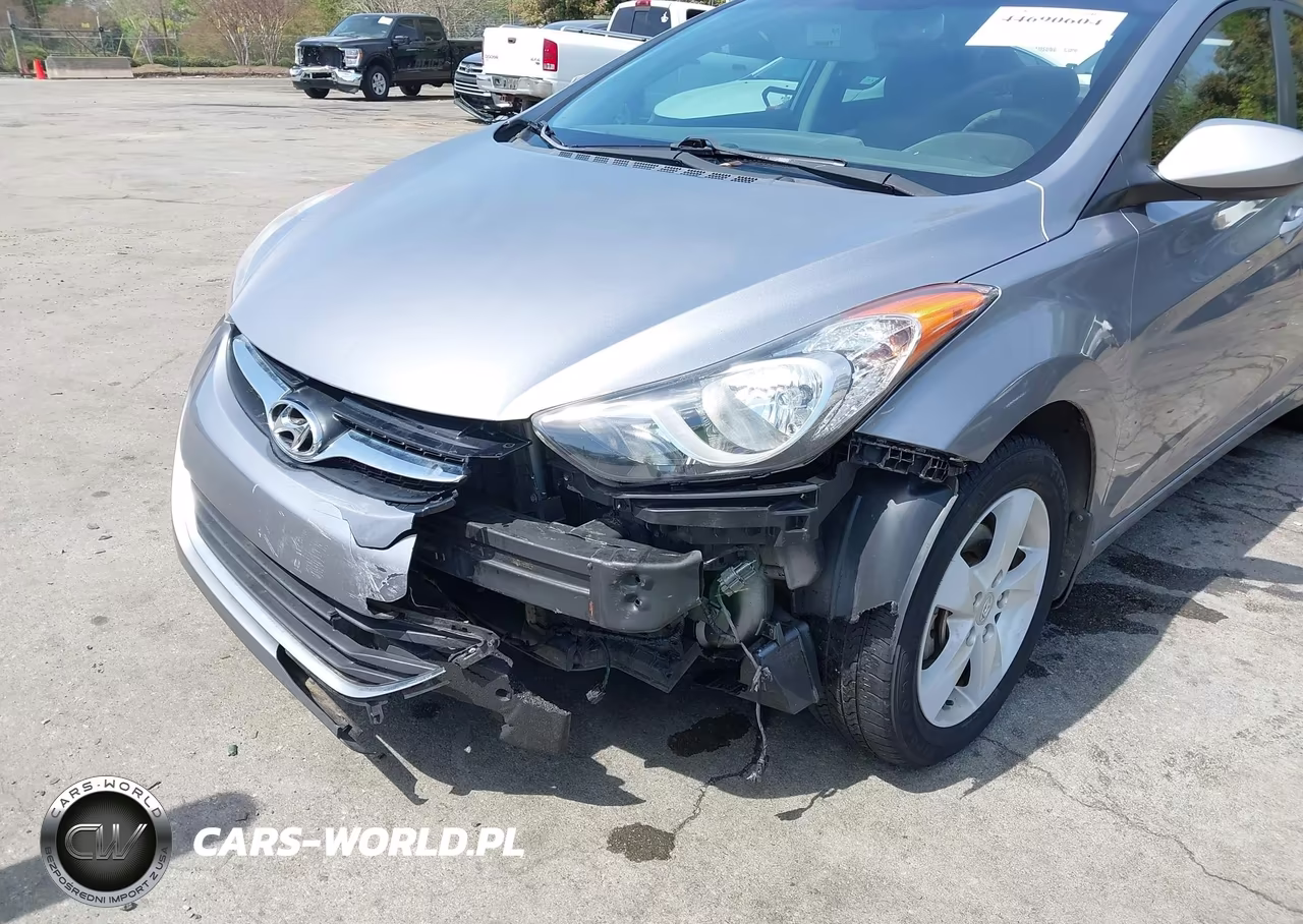 2013 Hyundai Elantra Gls VIN:KMHDH4AE0DU665616 - 17