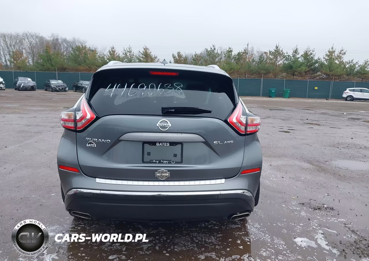 2015 Nissan Murano Sl VIN:5N1AZ2MHXFN258605 - 16
