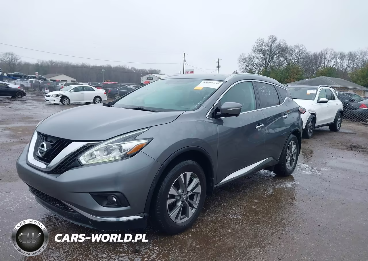 2015 Nissan Murano Sl VIN:5N1AZ2MHXFN258605 - 2