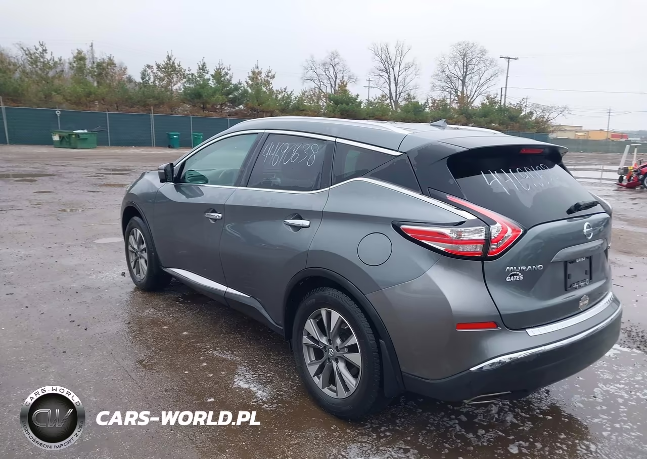 2015 Nissan Murano Sl VIN:5N1AZ2MHXFN258605 - 3