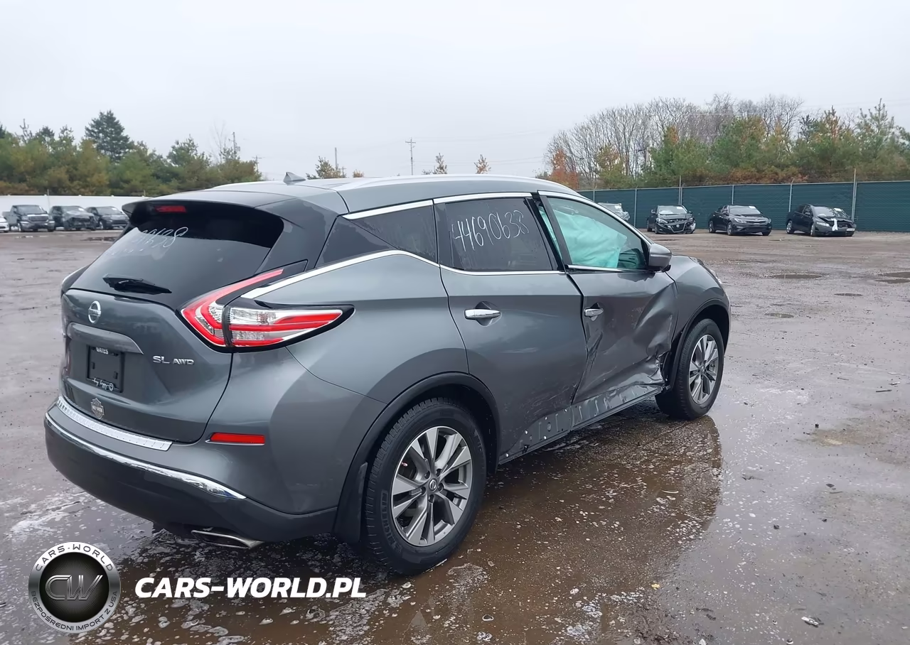 2015 Nissan Murano Sl VIN:5N1AZ2MHXFN258605 - 4