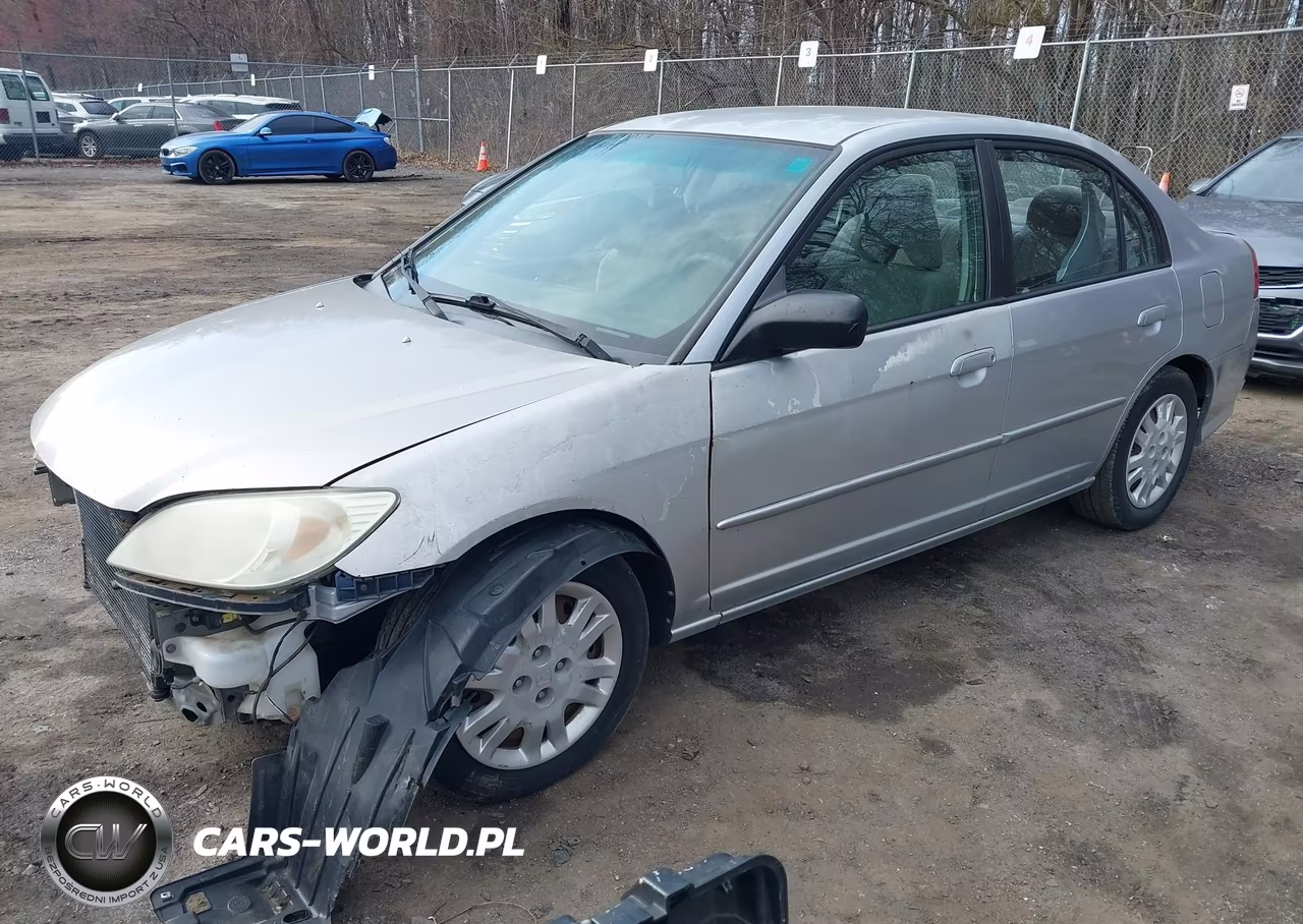 2005 Honda Civic Lx VIN:2HGES16595H566655 - 2