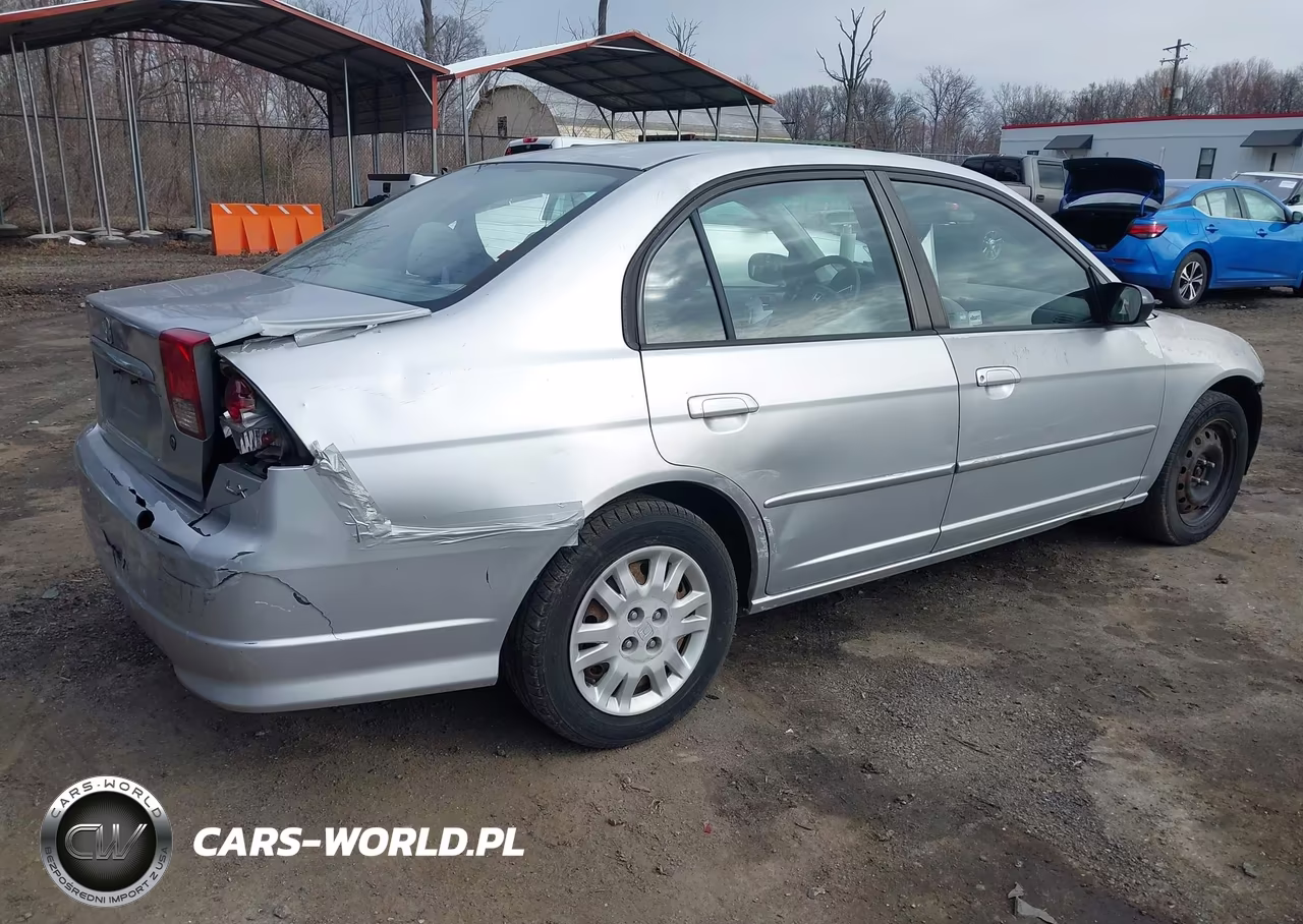 2005 Honda Civic Lx VIN:2HGES16595H566655 - 4