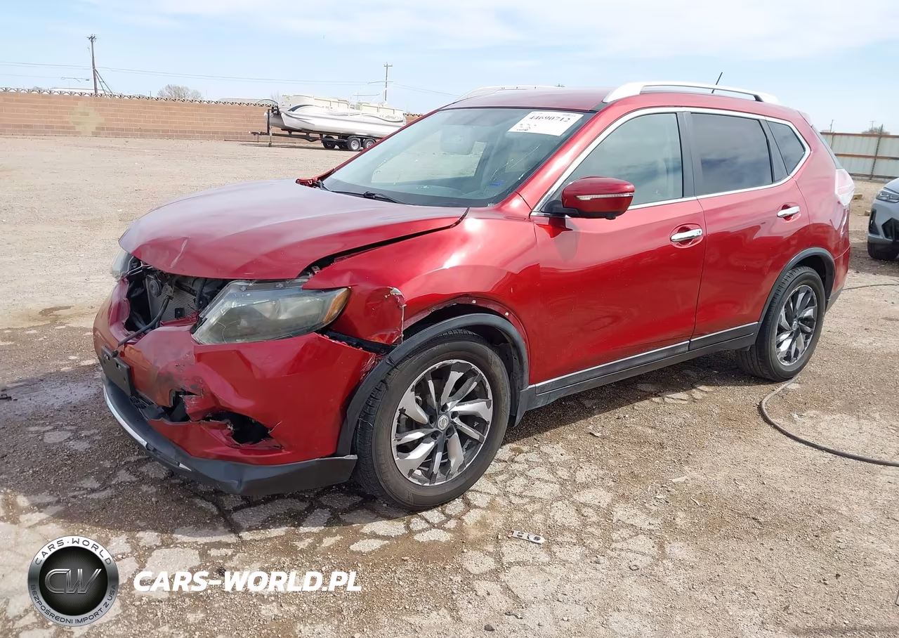 2014 Nissan Rogue Sl VIN:5N1AT2MT0EC785553 - 2