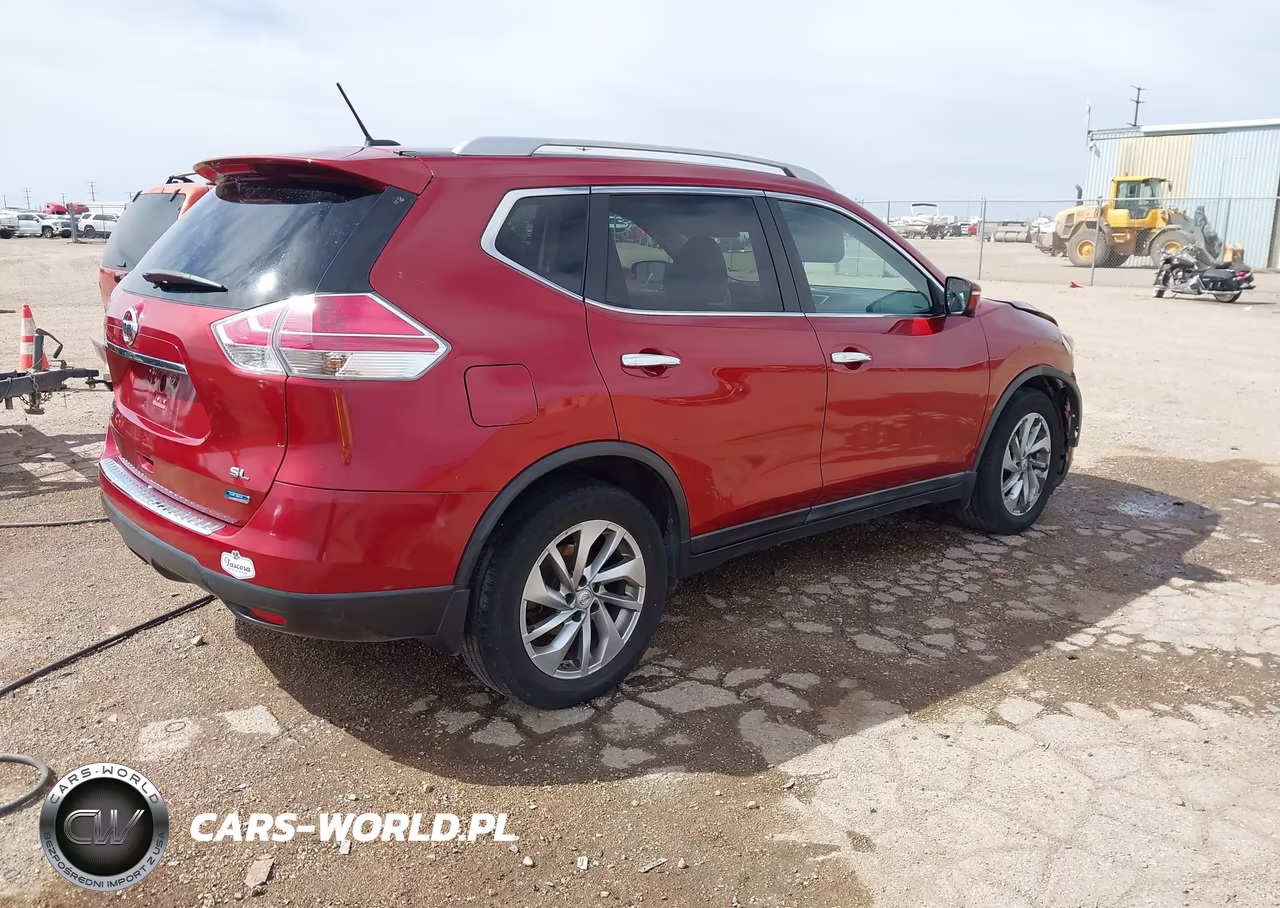 2014 Nissan Rogue Sl VIN:5N1AT2MT0EC785553 - 4