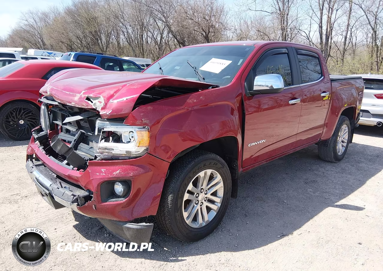 2017 GMC Canyon Slt VIN:1GTG6DEN3H1269253 - 2