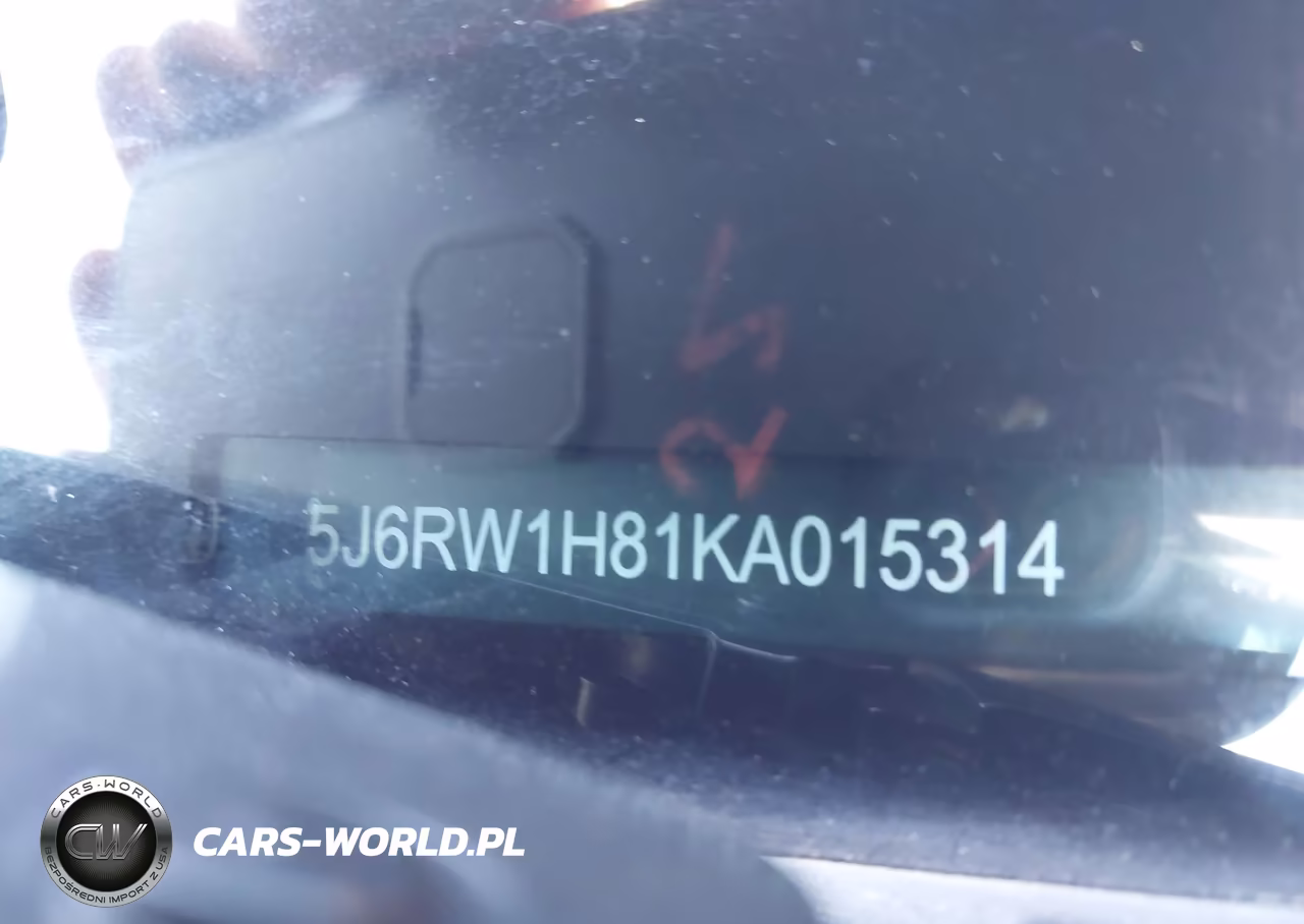 2019 Honda Cr-V Ex-L VIN:5J6RW1H81KA015314 - 17