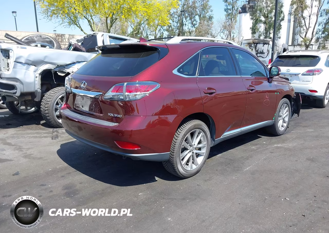 2015 Lexus Rx 350 VIN:2T2ZK1BA0FC193726 - 4