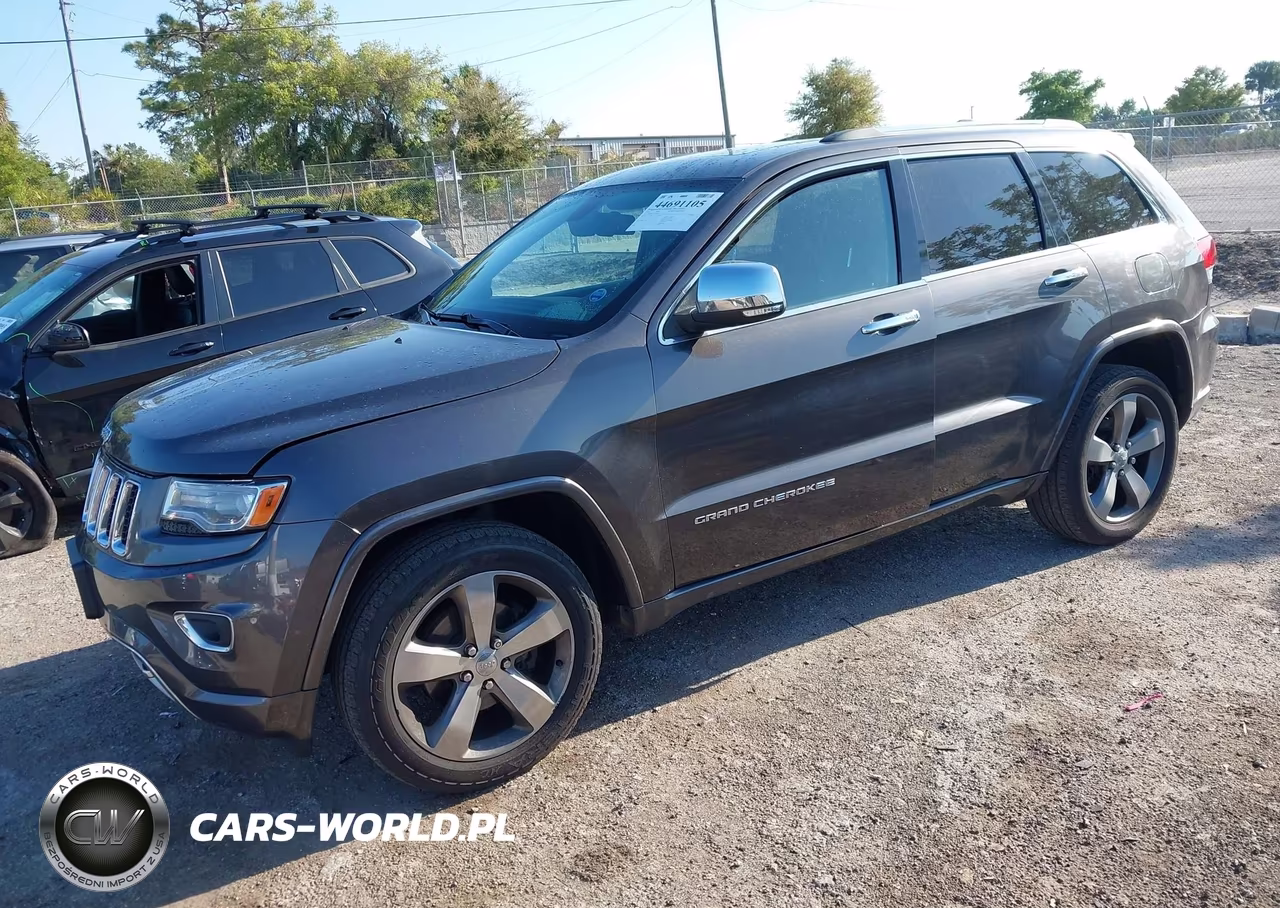 2014 Jeep Grand Cherokee Overland VIN:1C4RJFCG3EC380778 - 2