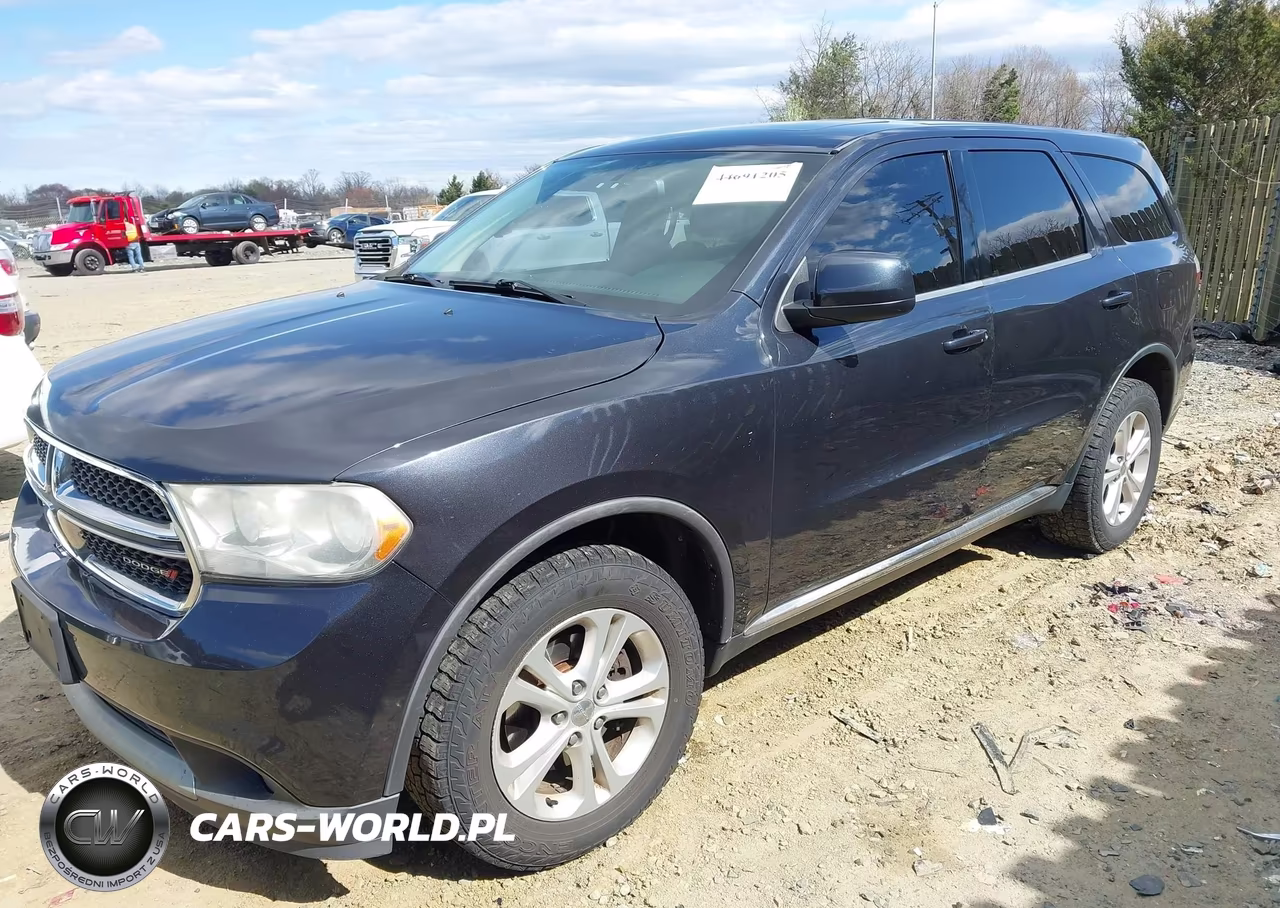 2013 Dodge Durango Sxt VIN:1C4RDJAG3DC662284 - 2