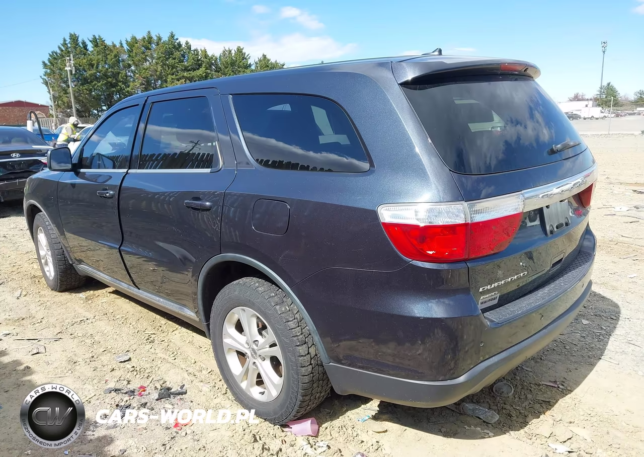 2013 Dodge Durango Sxt VIN:1C4RDJAG3DC662284 - 3