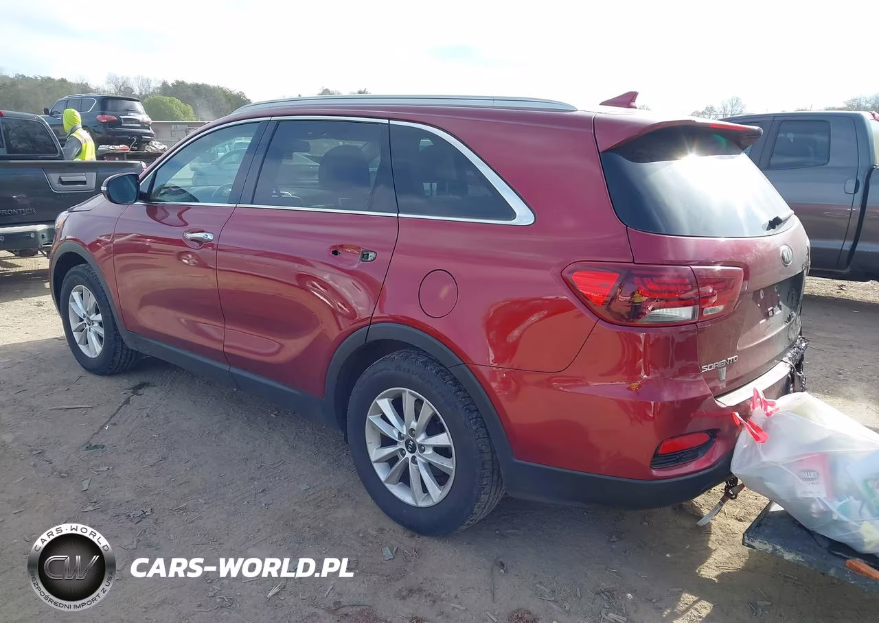 2019 Kia Sorento 2.4L Lx VIN:5XYPG4A3XKG592224 - 3