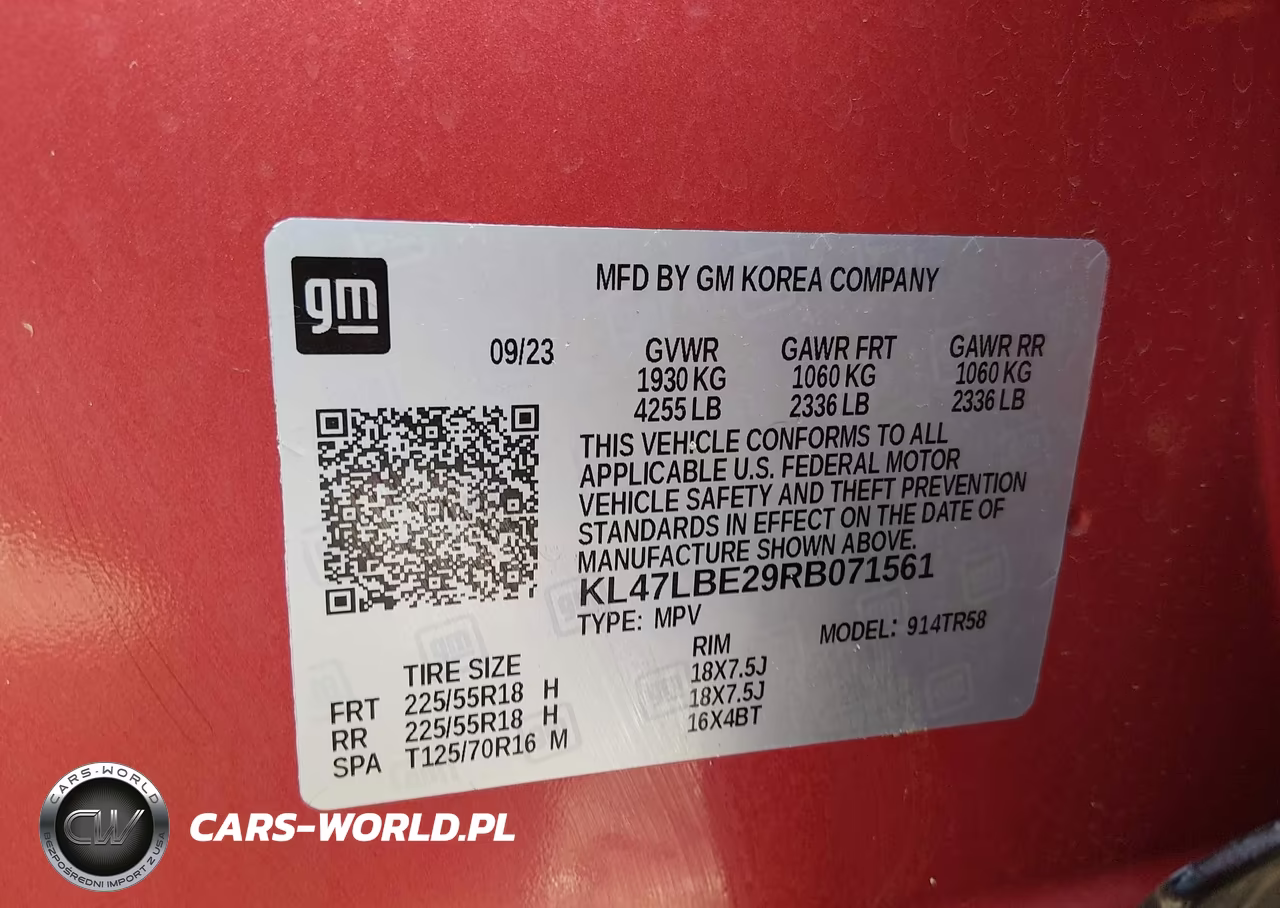 2024 Buick Envista Sport Touring Fwd VIN:KL47LBE29RB071561 - 9
