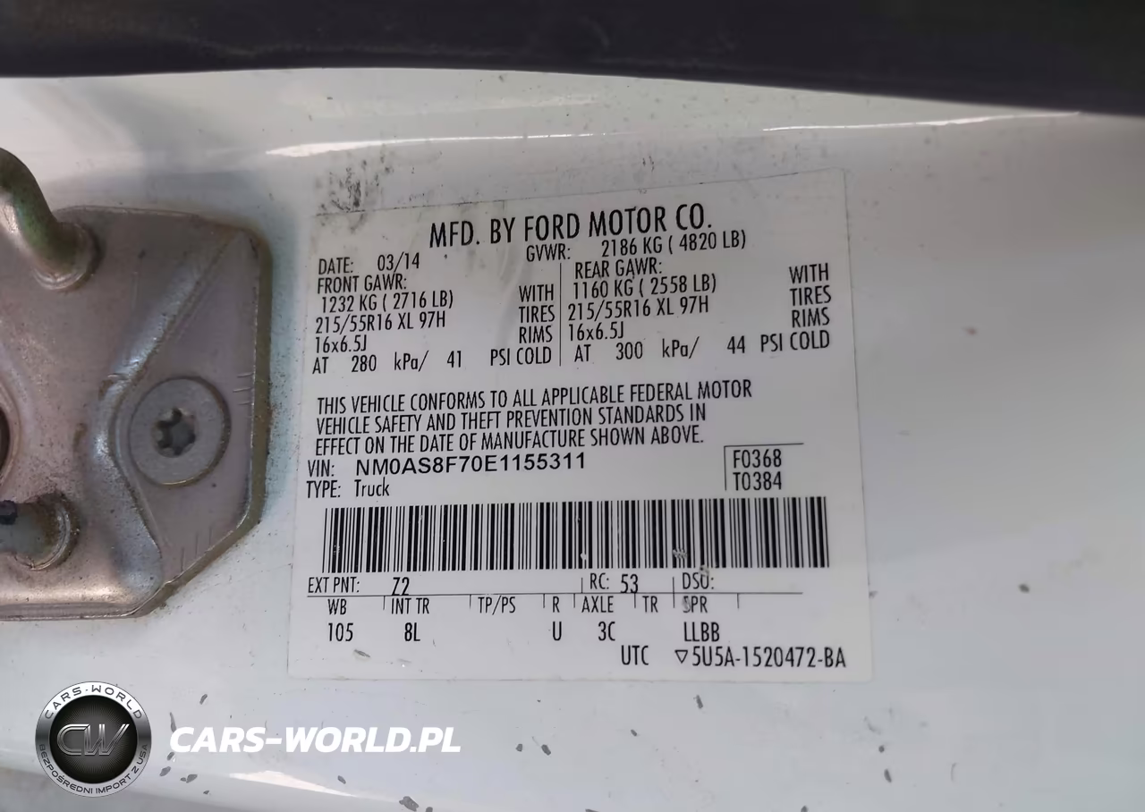 2014 Ford Transit Connect Xlt VIN:NM0AS8F70E1155311 - 9