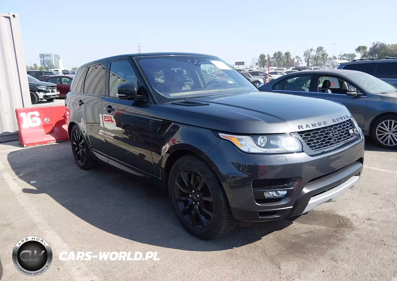 2017 Land Rover Range Rover Sport 3.0L V6 Turbocharged Diesel Hse Td6
