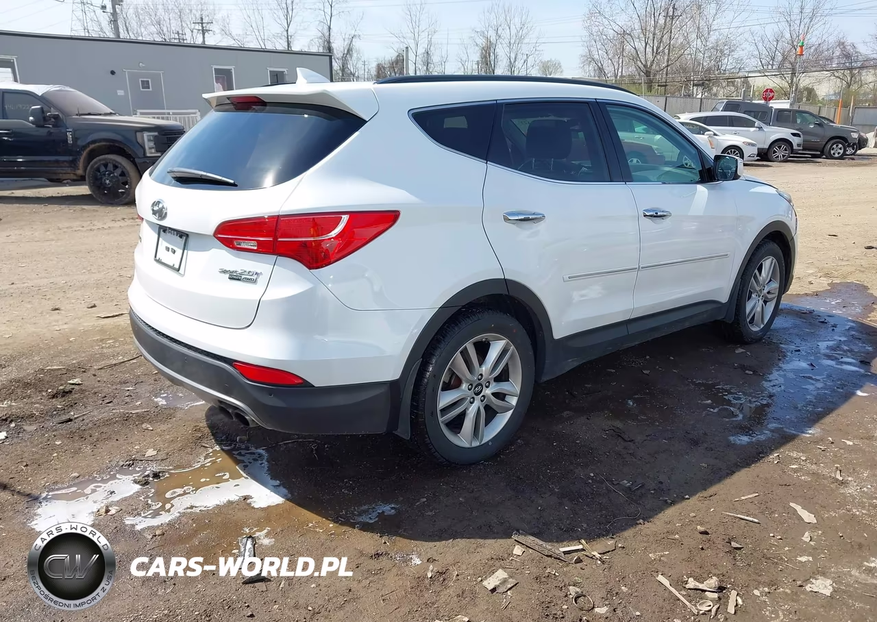 2015 Hyundai Santa Fe Sport 2.0L Turbo VIN:5XYZWDLA1FG283626 - 4