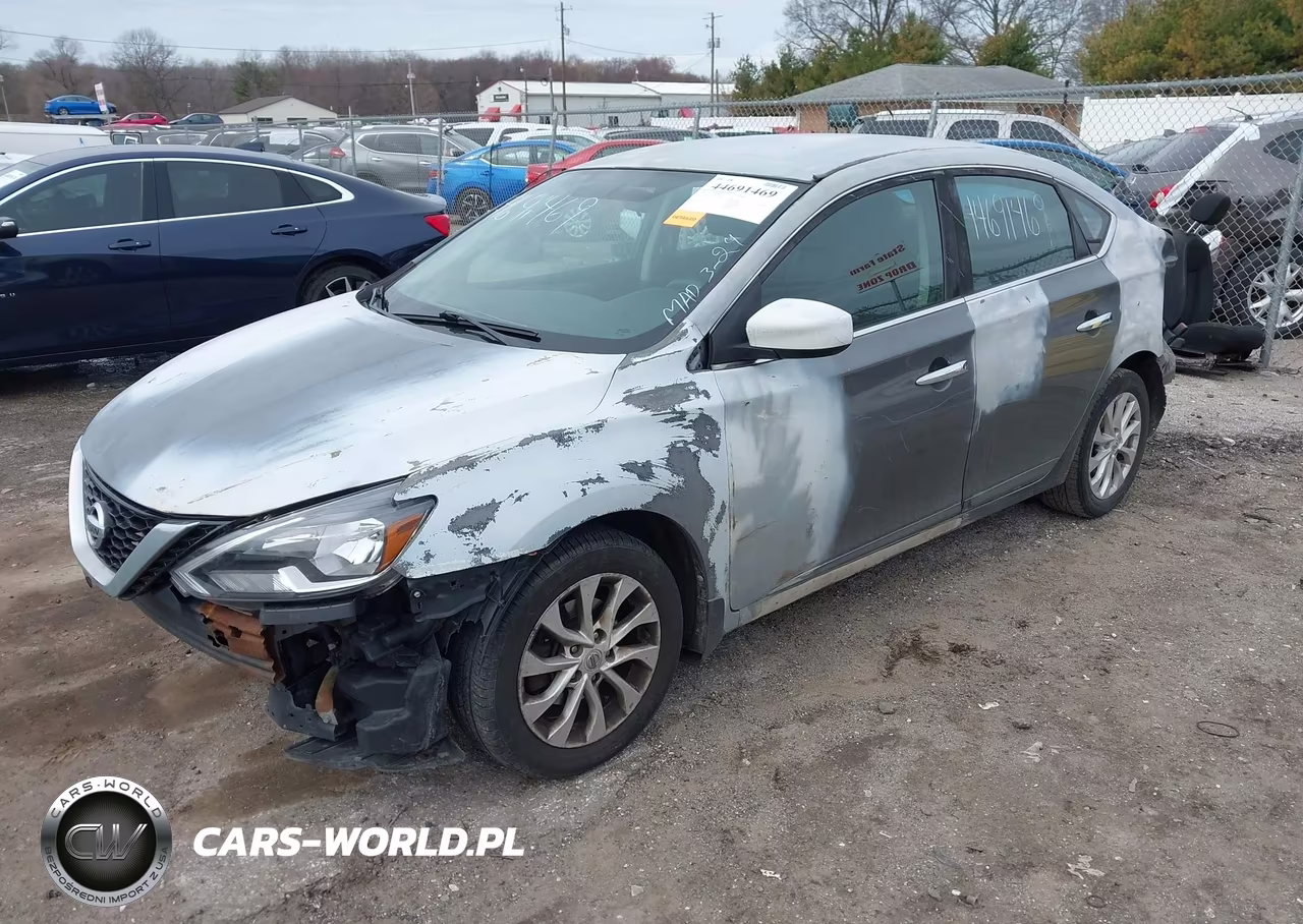 2019 Nissan Sentra S VIN:3N1AB7AP2KY241458 - 2
